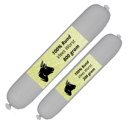 Rund   vlees worst   800 gram 0